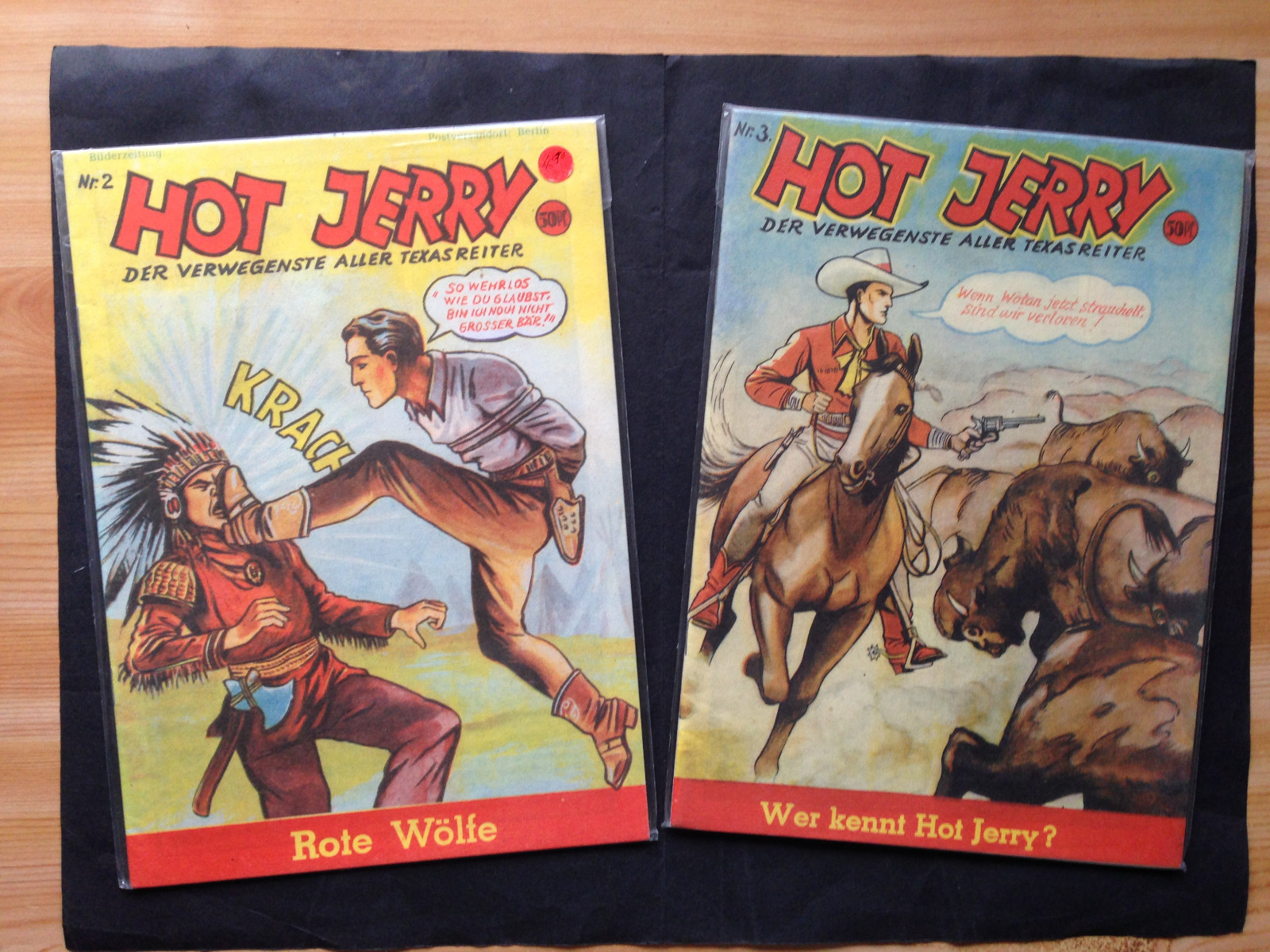 Hot Jerry" Hethke n.3, 4,5,6, 7, 8 -11, 14,18, ottimo - selezione 1 fascicolo
