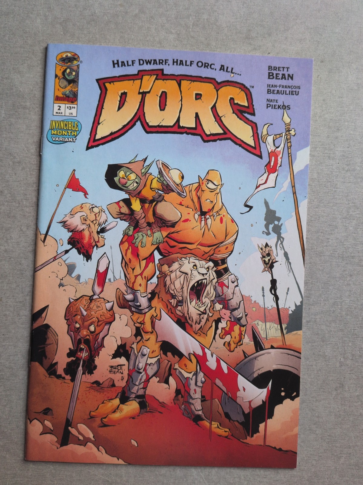 D'orc#2 Invincible Month Variant Brett Bean Image 2026