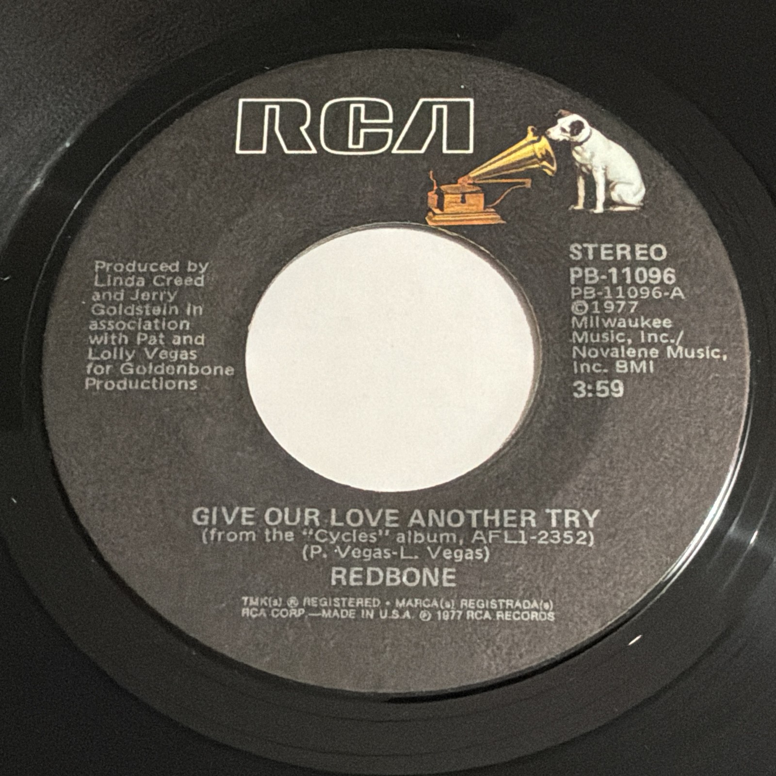 Redbone: Give Our Love Another Try / Funky Silk 45 - RCA - Soul Funk