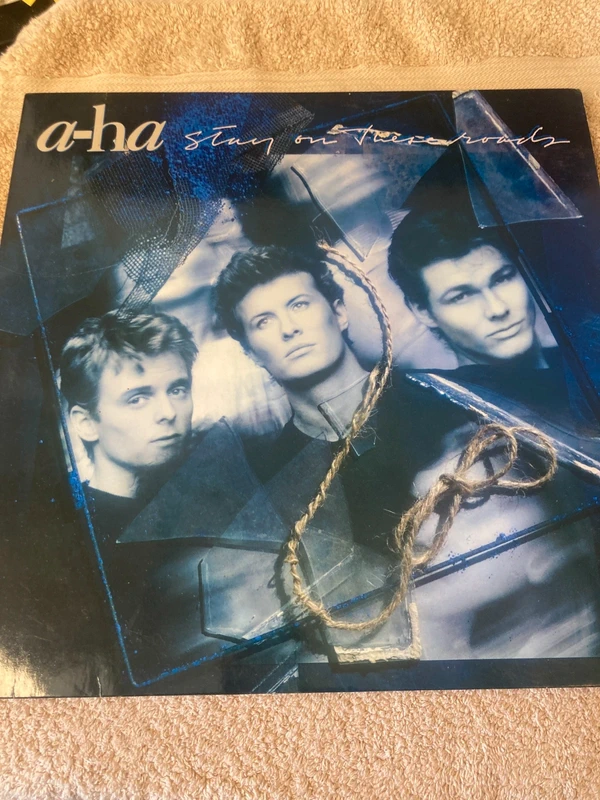 A Ha Stay On These Roads Lp with inner sleeve