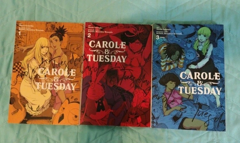Carole & Tuesday 1-3 manga inglese completo 