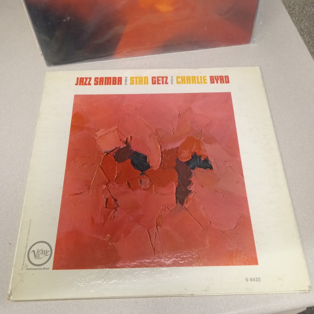 STAN GETZ & CHARLIE BYRD - Jazz Samba - 1962 Verve Records Mono Gatefold
