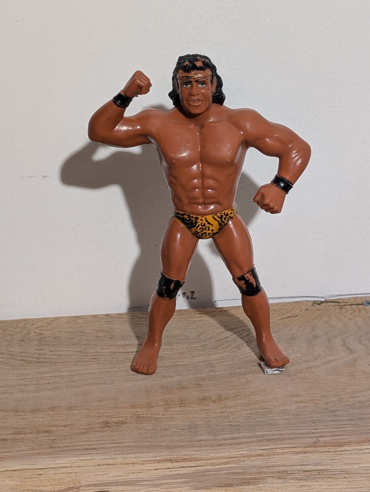 Figurina Snuka Vintage 1984 LJN WWF Wrestling Superstars Jimmy "Superfly"