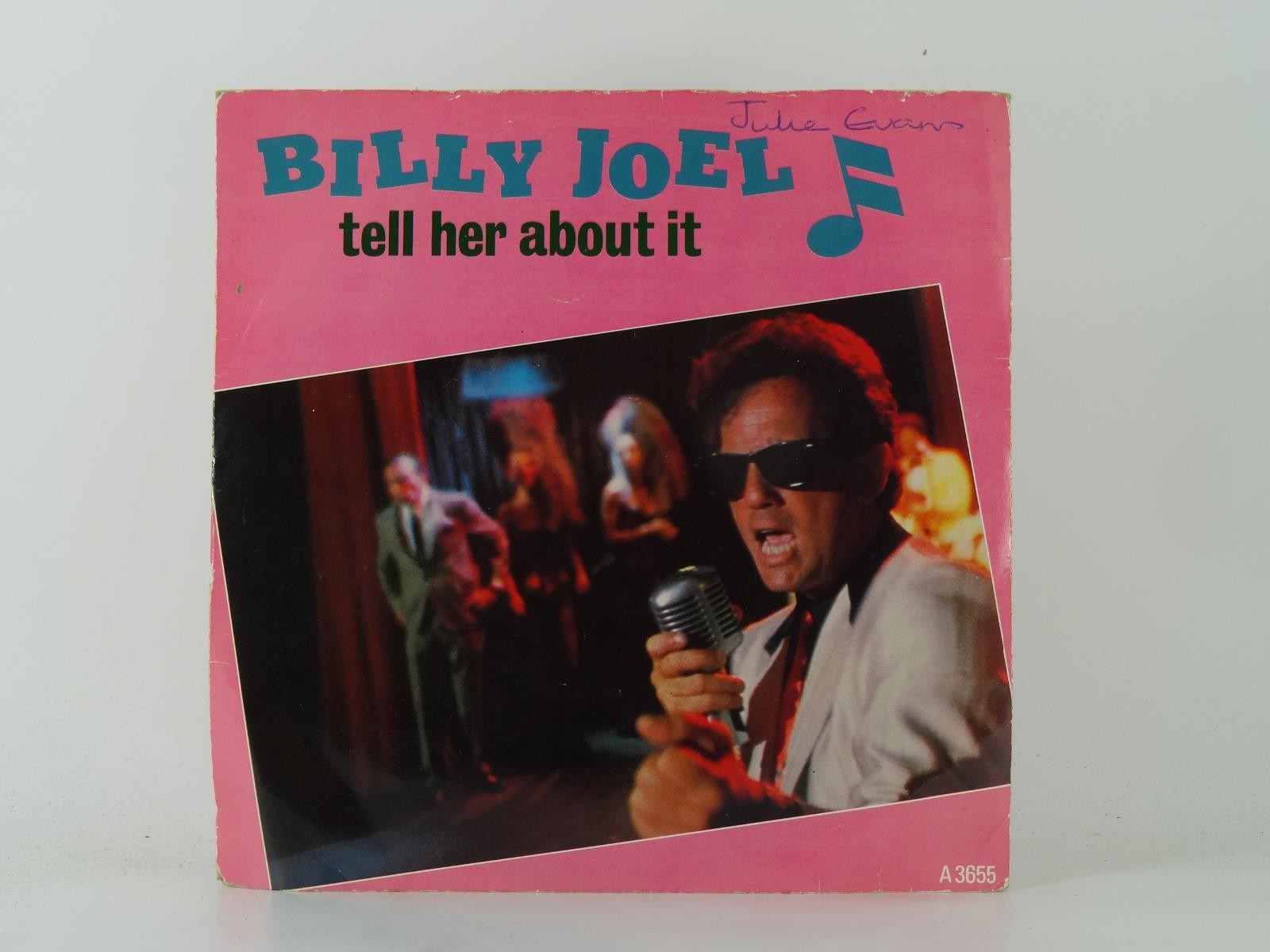 BILLY JOEL TELL HER ABOUT IT (3) (26) 2 Track 7" Single including Picture Sleeve