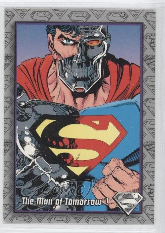 1993 SkyBox The Return of Superman The Man Of Tomorrow! #4 0n7