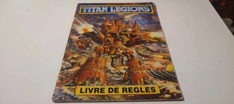 Warhammer 40k livre de règles Titan légion en français