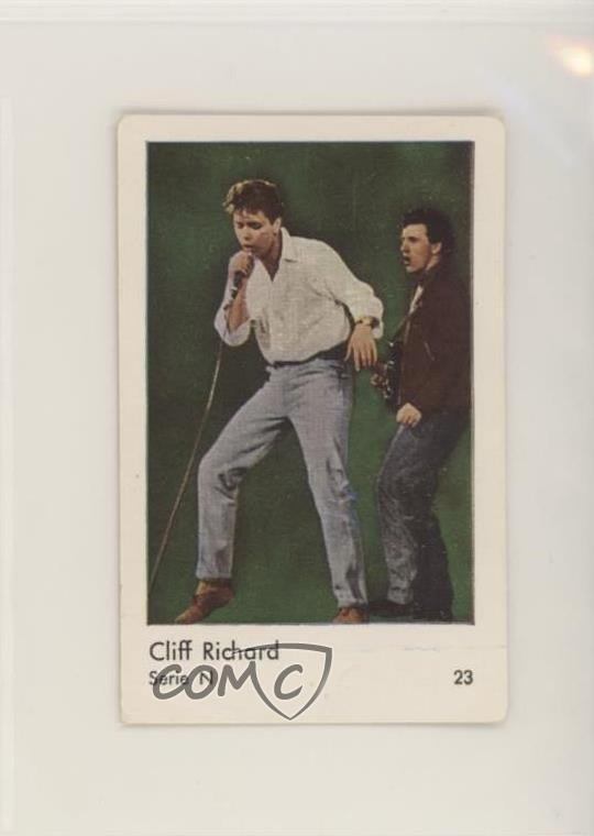 1962 Dutch Gum Serie N Cliff Richard #23 0i4g