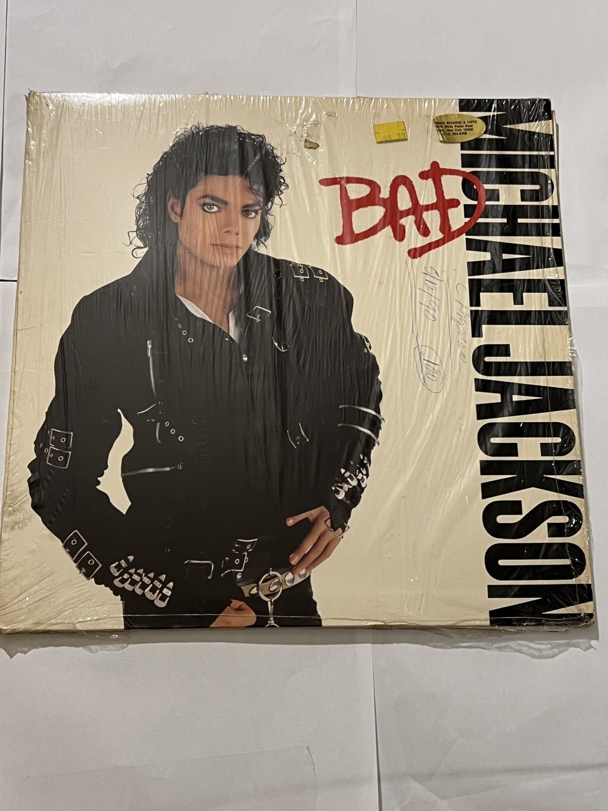 MICHAEL JACKSON "BAD" VINYL ALBUM LP 1987 UK 1st Pressing Original 450290 1*