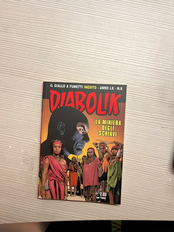 diabolik fumetto numero 8