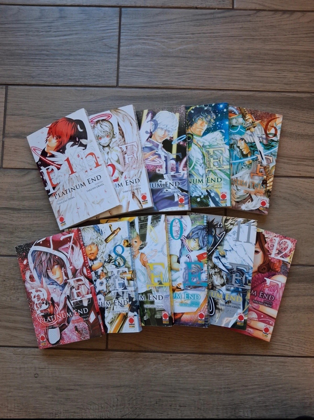 Manga Platinum End 1-12 (manca vol. 4) - Panini Planet Manga