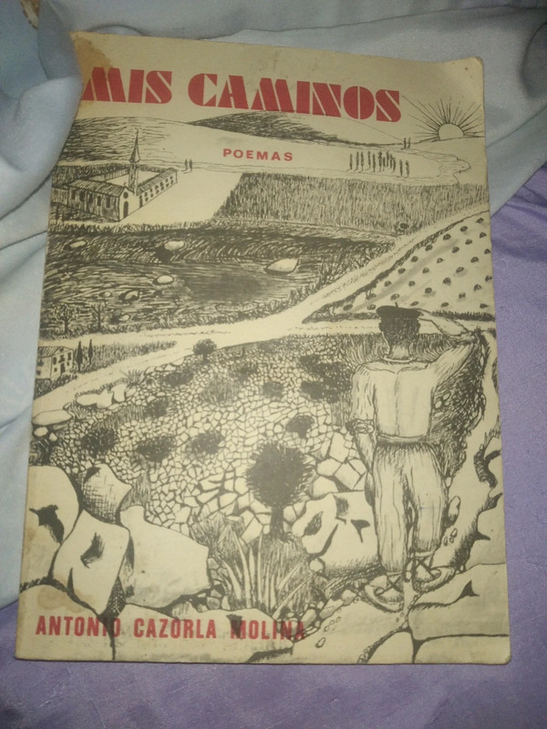 Ejemplar único - Libro Poesía "Mis Caminos" (1980) Firmado y dedicado por el autor