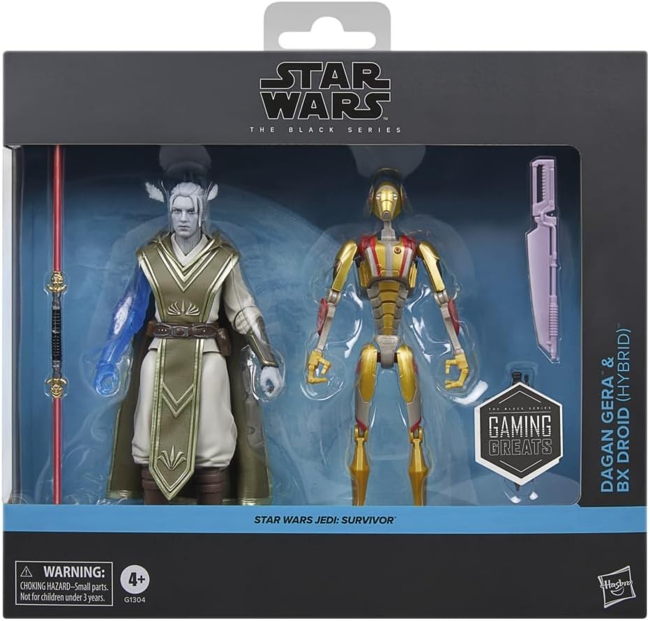 Star Wars Black Series Gaming Greats Dagan Gera & BX Droid Hybrid Fig Set Hasbro