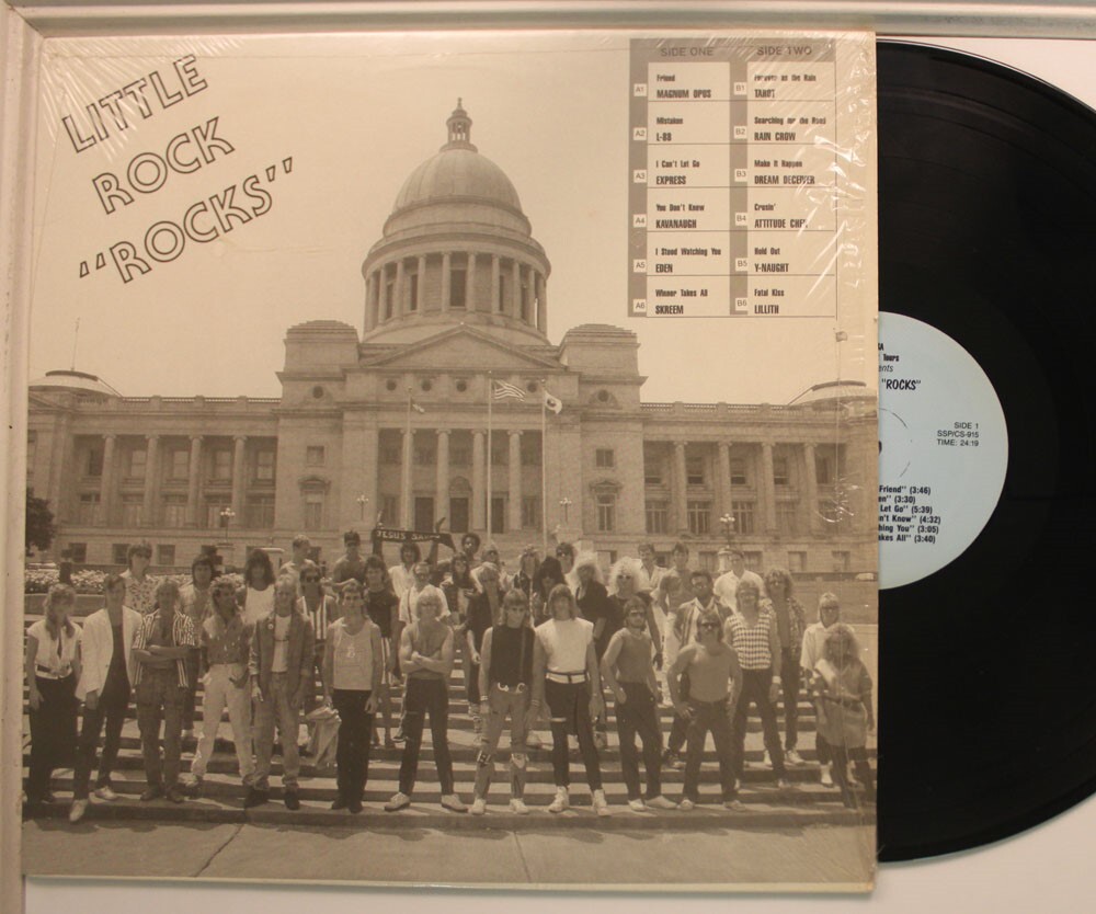 V/A Lp Little Rock "Rocks" Su Cristallo - Vg++ / Vg++ (In Shrink)
