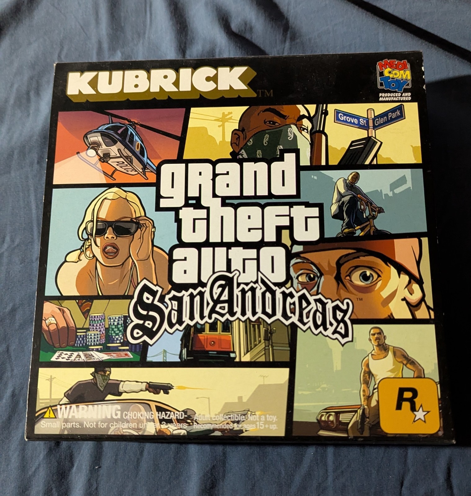 Grand Theft Auto San Andreas Kubrick Figure Collection Rockstar Games New