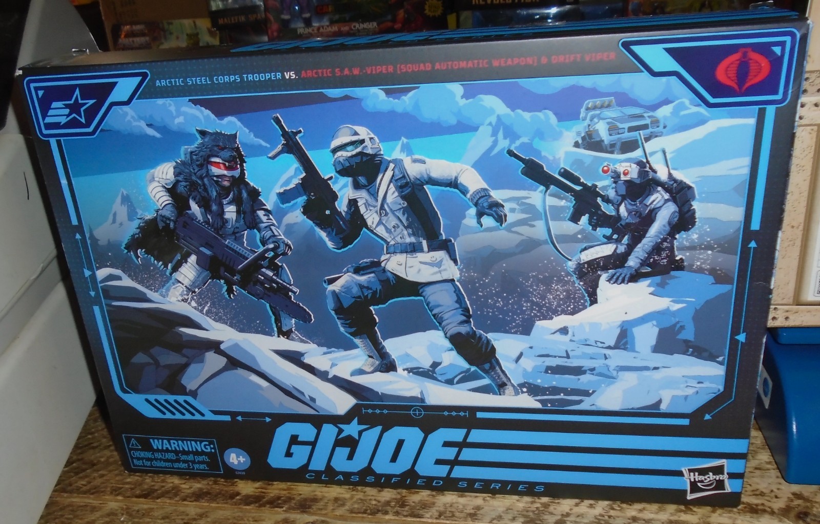 GI JOE CLASSIFIED SERIES ARCTIC BATTLE 3 PACK