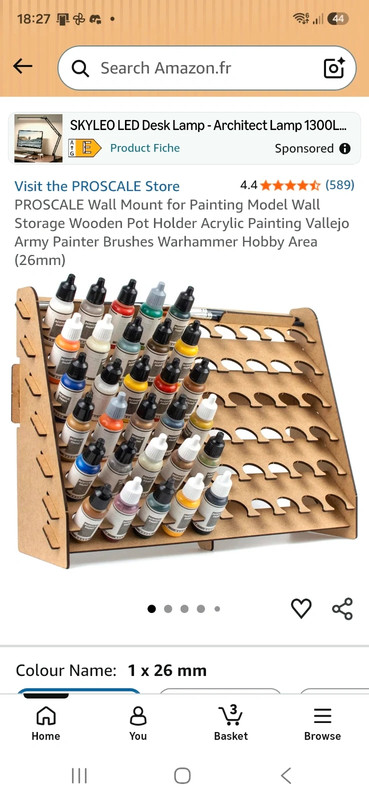 Support de peinture Proscale pour peintures Warhammer - Neuf