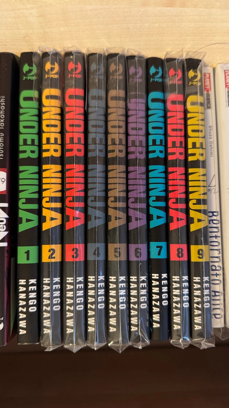 Under ninja 1 - 9 manga kengo hanazawa j pop
