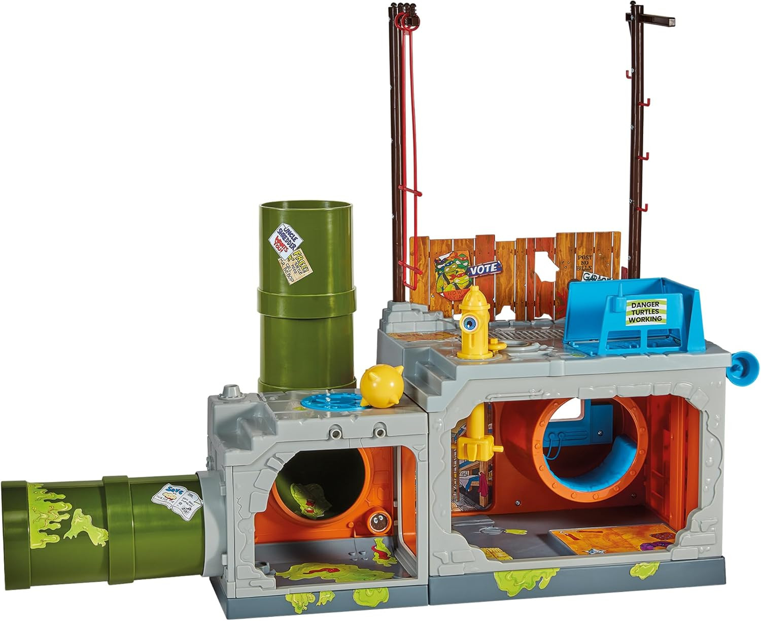 Tartarughe Classic Sewer Playset di Playmates Toys - Esclusiva Amazon