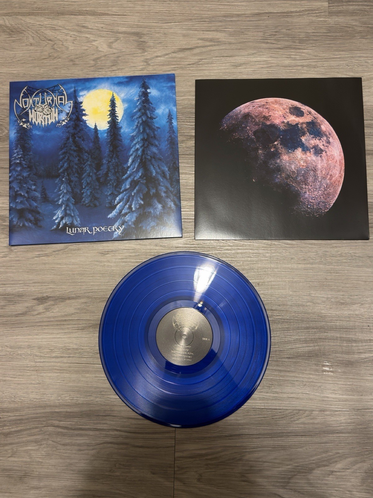 Nokturnal Mortum Lunar Poetry Vinyl LP NSBM hate forest vothana graveland