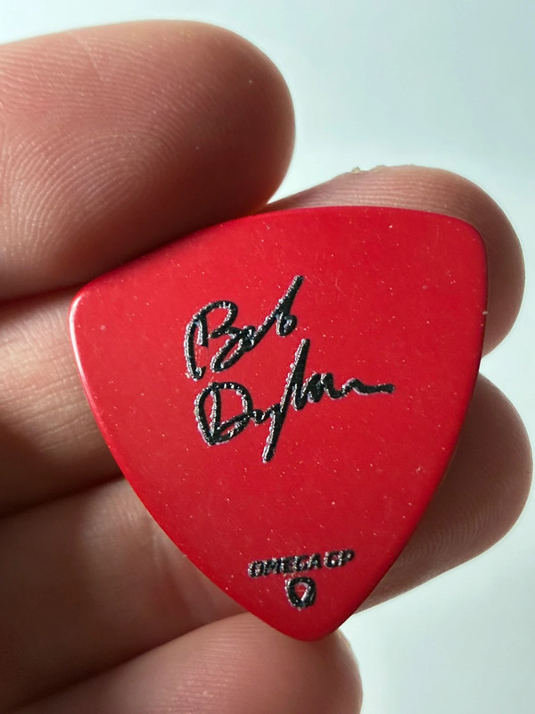 Bob dylal bass guitarpick mediator plectrum