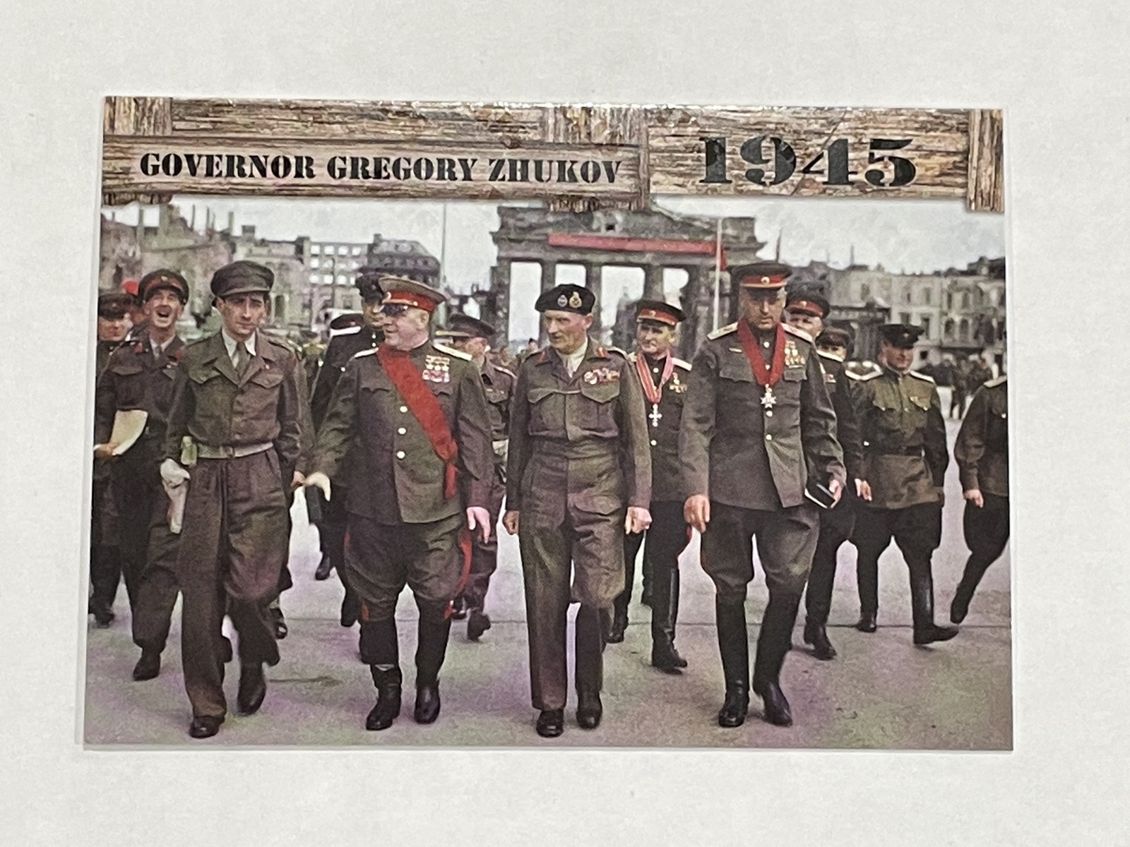 2021 Autografi Storici 1945 La Fine della Seconda Guerra Mondiale #67 - Georgy Zhukov
