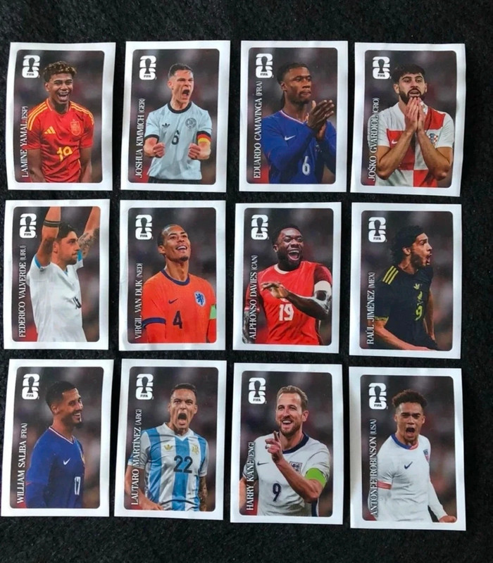 12 figurine coca cola panini