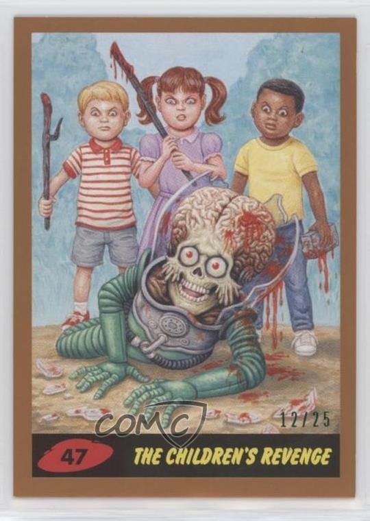 2017 Topps Mars Attacks: The Revenge Bronze 12/25 The Children's Revenge #47 1j8