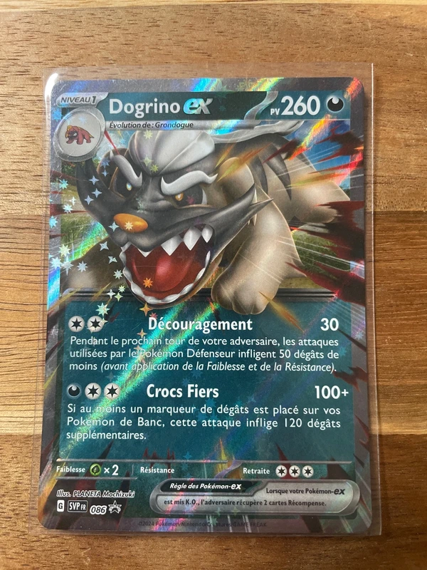 Carte Pokémon Dogrino Ex