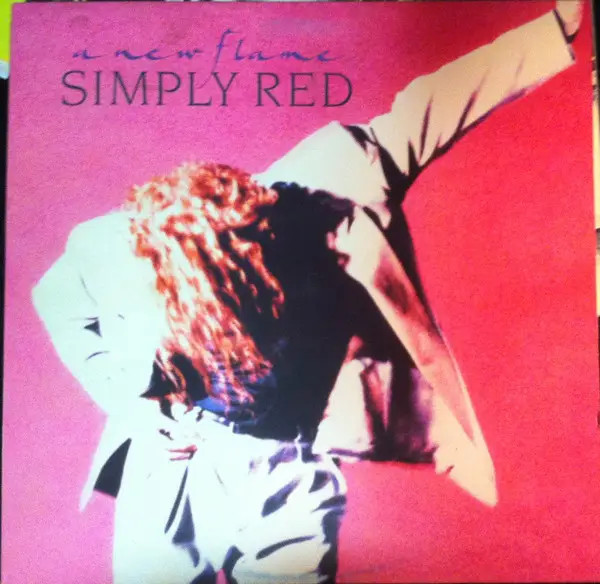 Simply Red A New Flame Elektra LP Vinile 1989 33 U/min