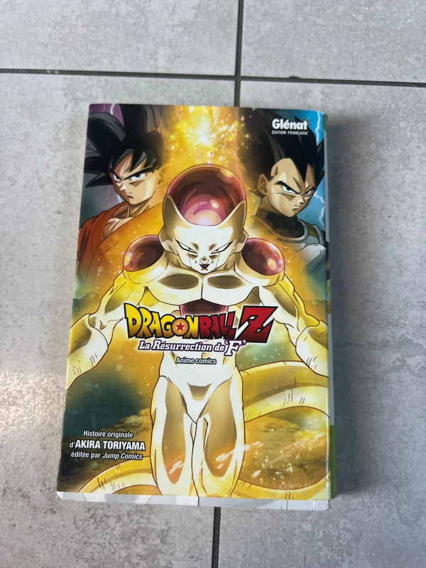 Livre dragon ball super la résurrection de « F »