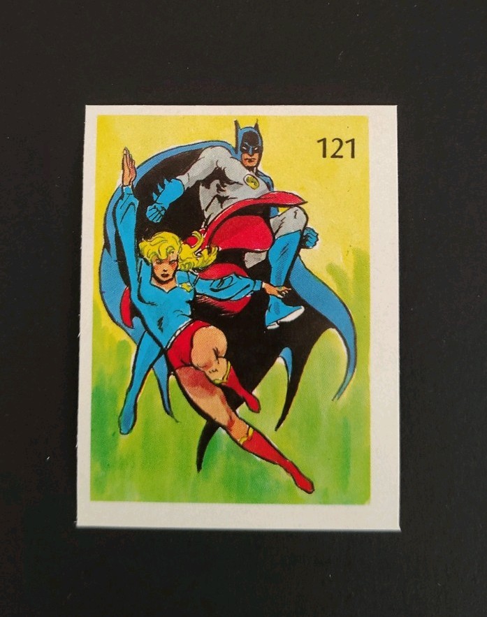 1976 DC Superfriends #121 Batman & Supergirl Reyuaca serie venezuelana come nuovo