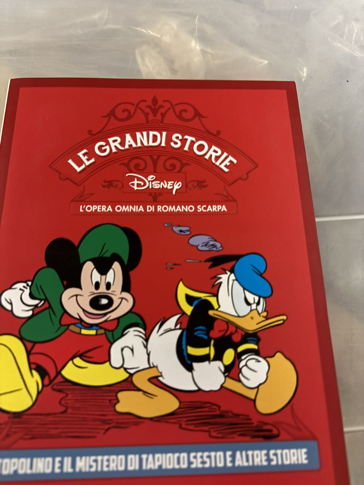 LE GRANDI STORIE DISNEY OPERA OMNIA ROMANO SCARPA GAZZETTA SPORT VOLUME 2