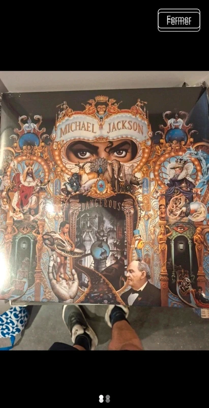 Vinyle michael jackson 33t