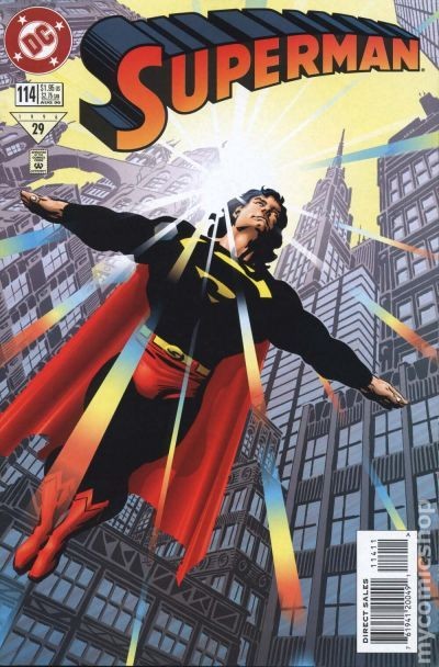 Superman #114 VF 1996 immagine stock
