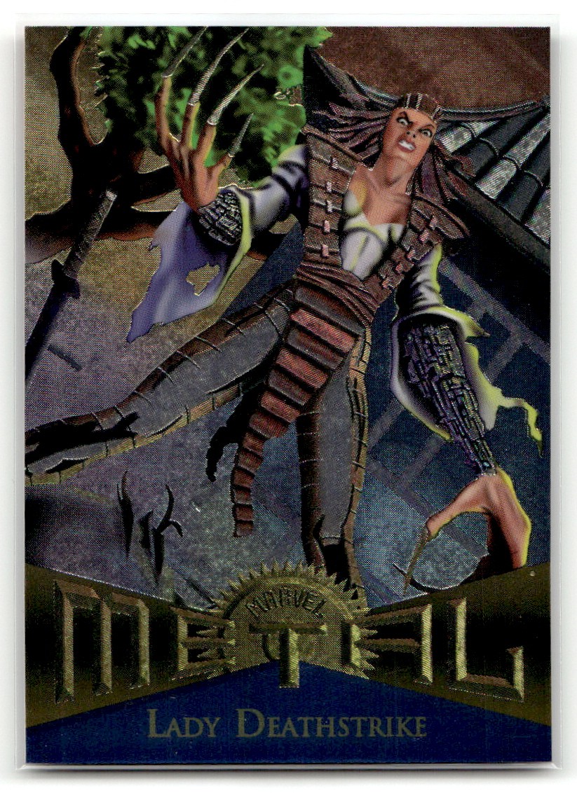 1995 Metal Marvel #100 Lady Deathstrike