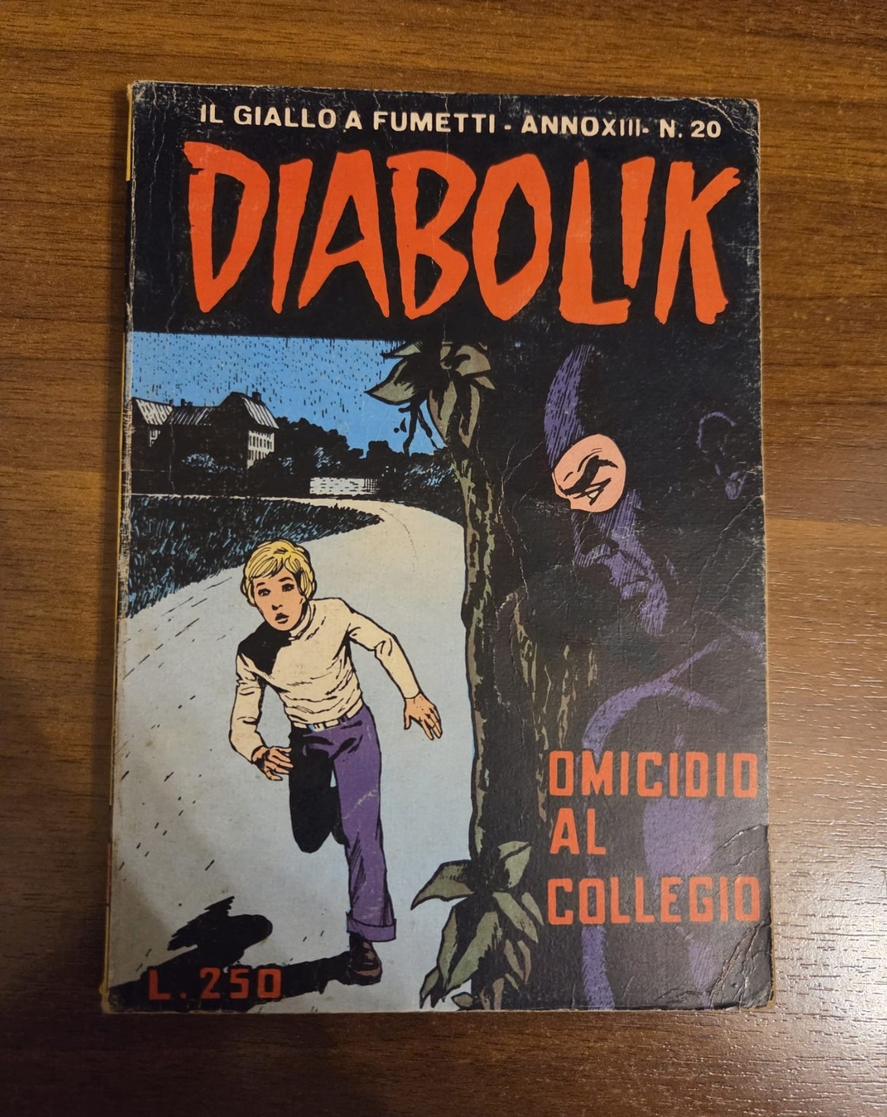 Diabolik Anno XIII n.20 - Omicidio al collegio