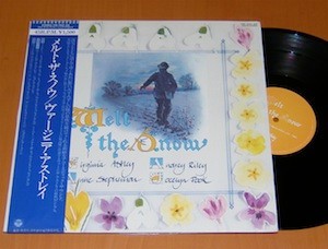Virginia Astley Melt The Snow - Maxi 45T