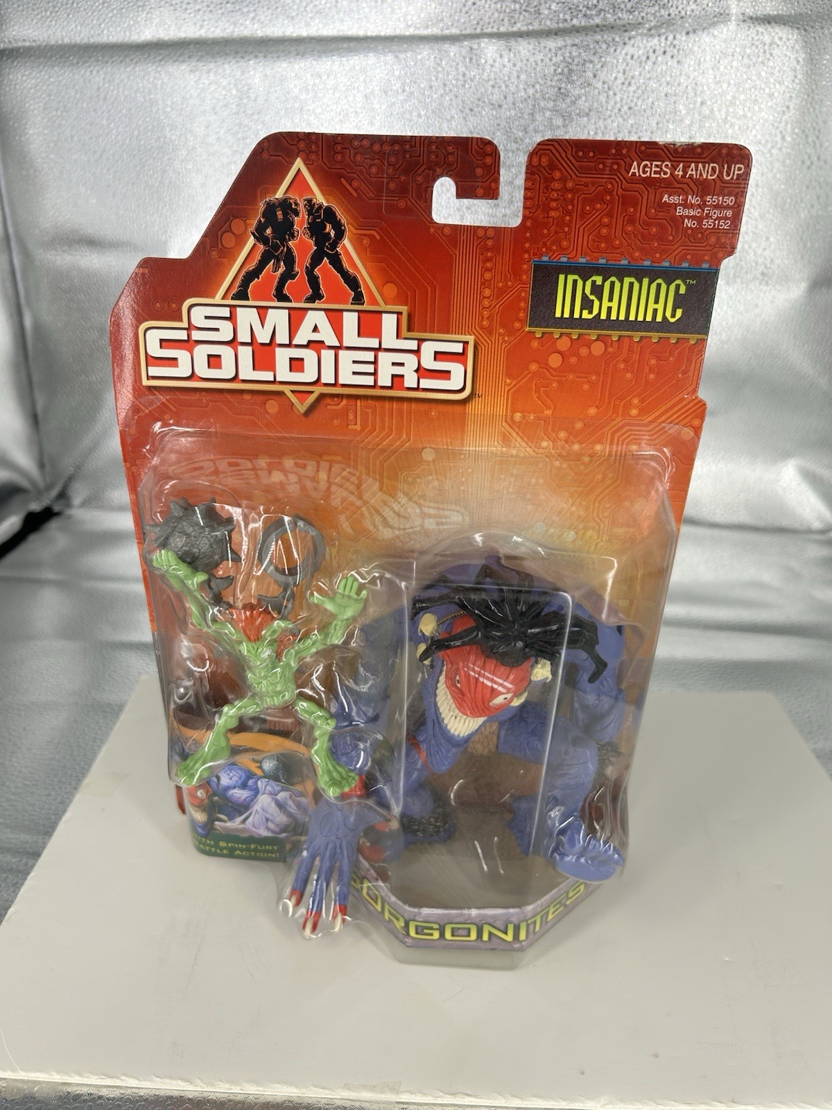 Vintage 1998 Small Soldiers Insaniac Action Figure Carded Kenner No 55152