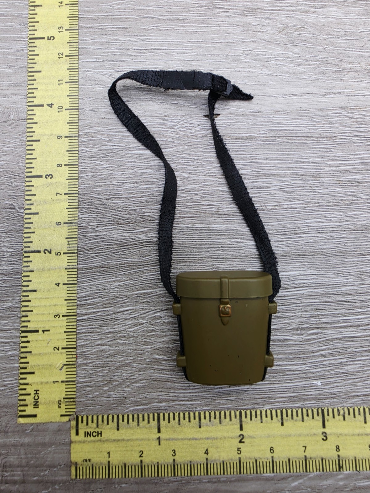 GI JOE BAG BORSA A TRACOLLA custodia ACCESSORIO PER COPERCHIO CINGHIA SCALA 1/6 1:6