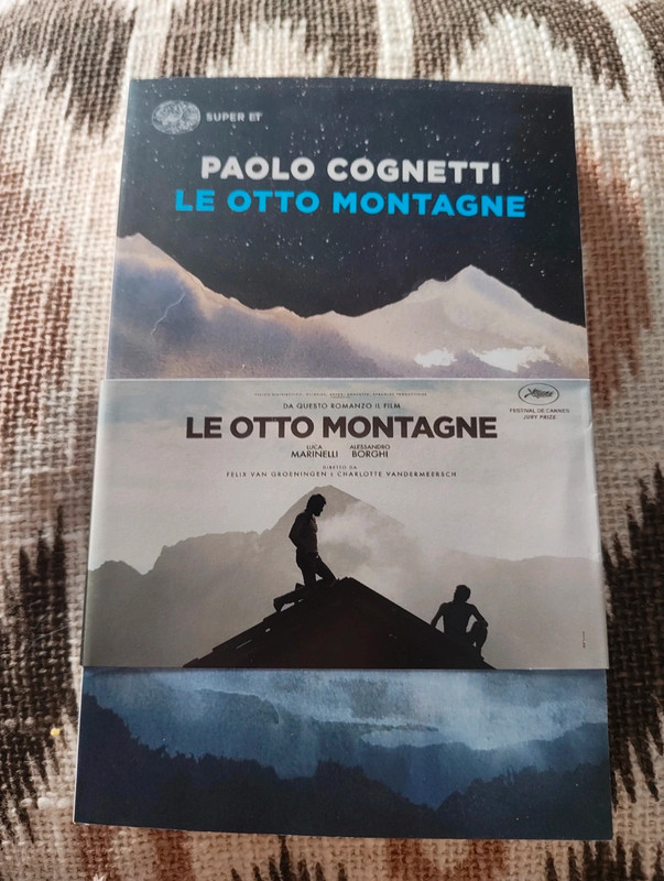Le otto montagne - Paolo Cognetti (Einaudi) con fascetta film