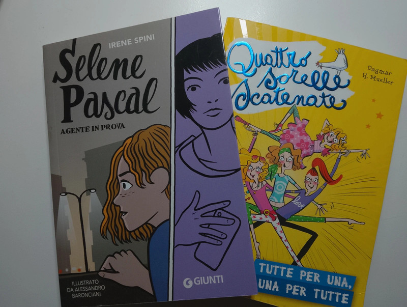 Lotto 2 Libri Ragazzi Giunti (Selene Pascal + Quattro Sorelle)