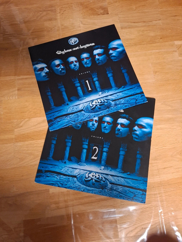 Vinyles volume 1 + volume 2 IAM ombre est lumière (réédition 2018 pour les 25 ans de l'album).