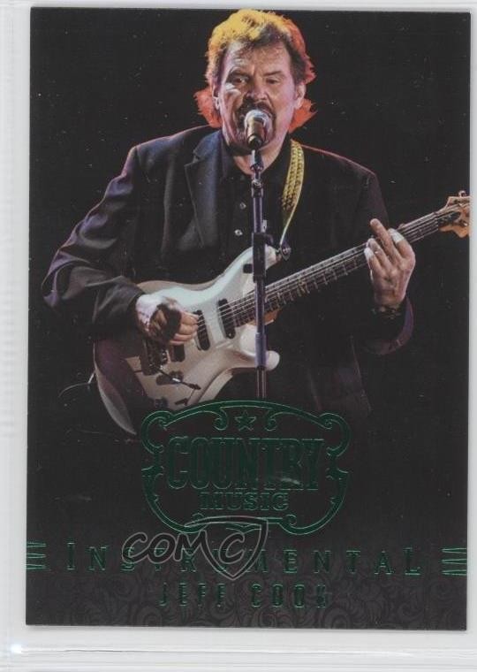 2014 Panini Country Music Instrumental Retail Green Jeff Cook #13 1d3