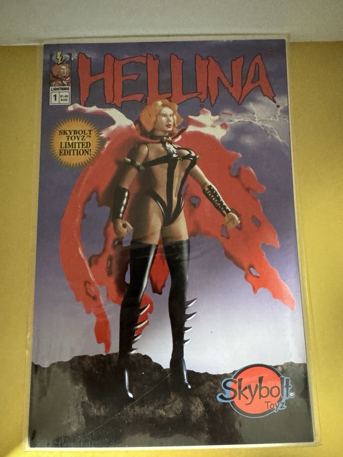 Hellina Skybolt Toyz #1 Special Edition 1997 Lightning Comics  SHIPS SAME DAY