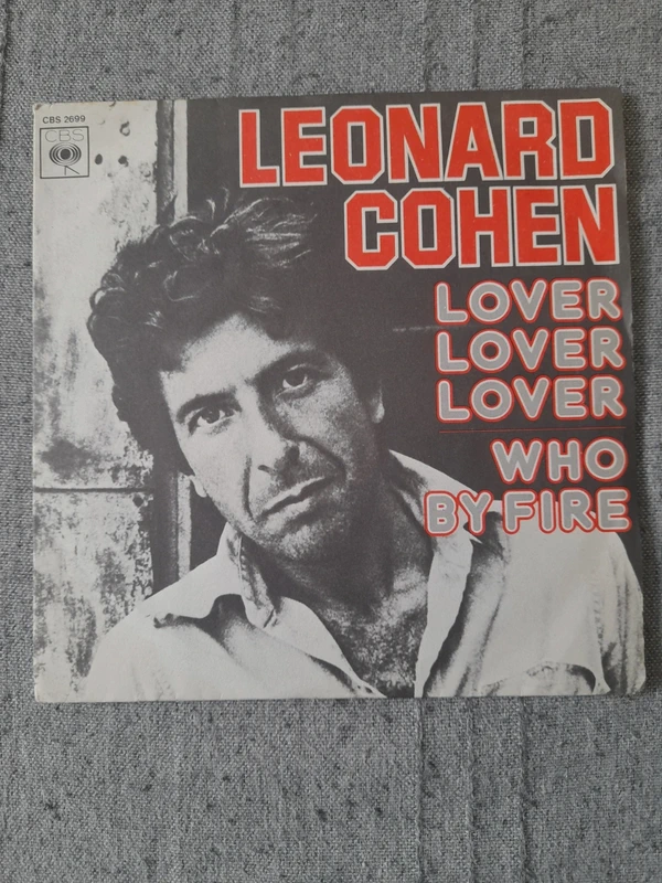 Vinyle 45T Leonard cohen "Lover lover lover
"Lover lover lover