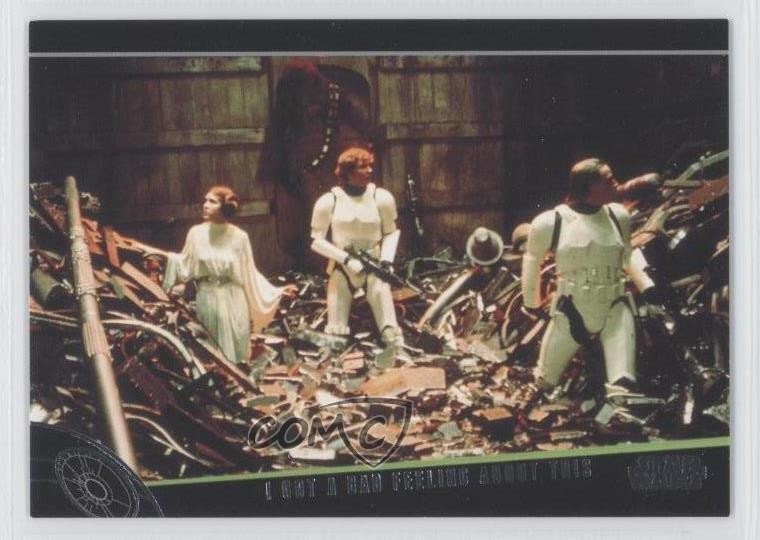 2012 Star Wars Galactic Files Bad Feeling Principessa Leia Organa Han Solo 0l1