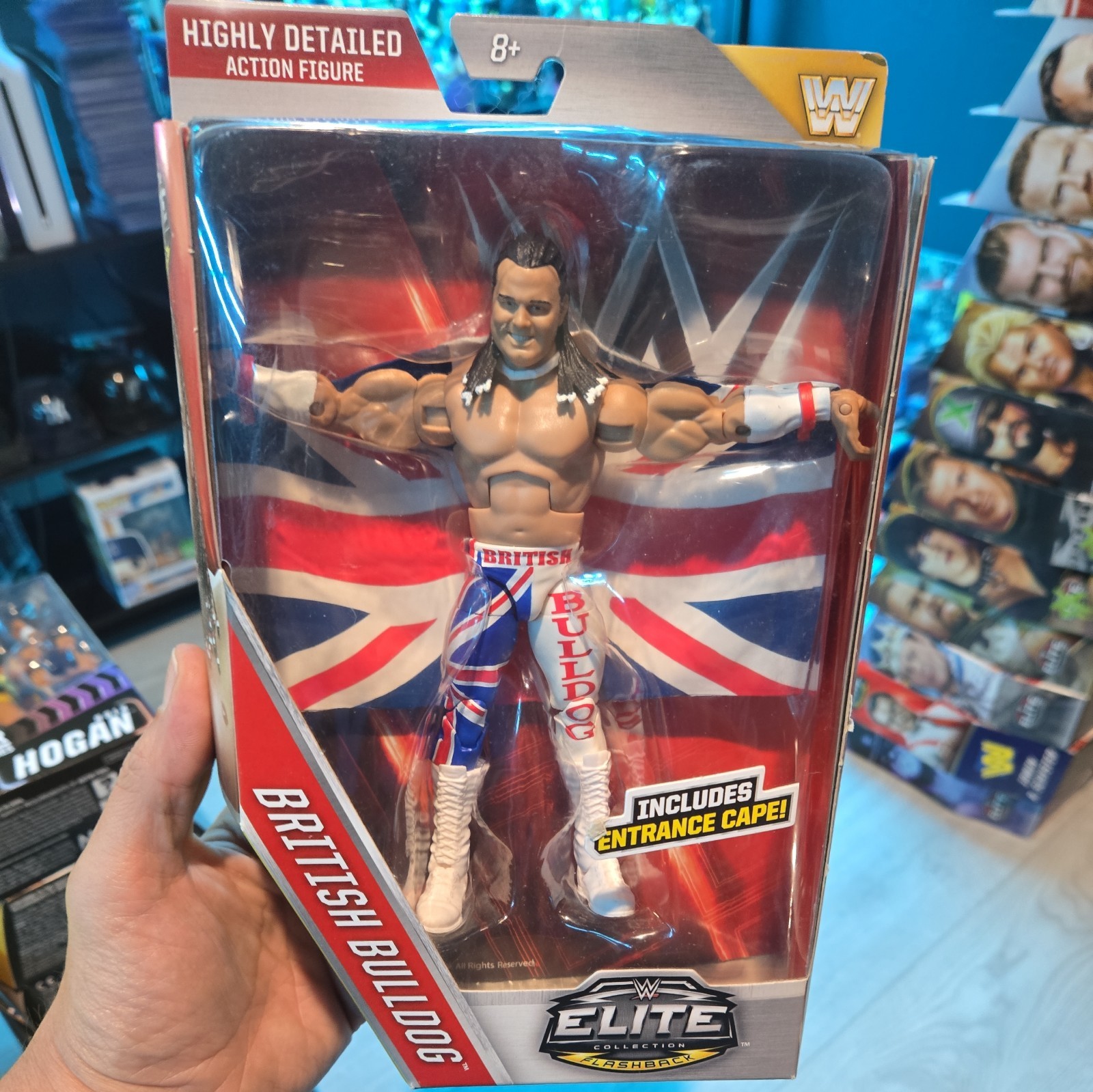 WWE Mattel Elite Series 39 Bulldog britannico