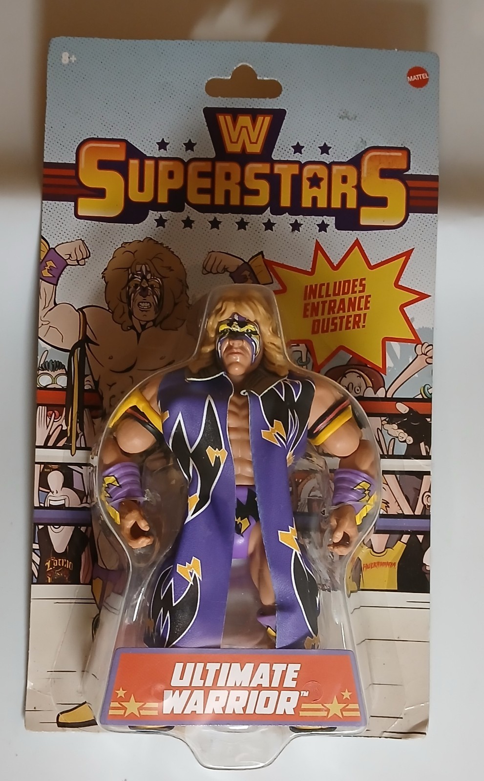 WWE Superstars Series 2 ULTIMATE WARRIOR Wrestling Figure ~NUOVO