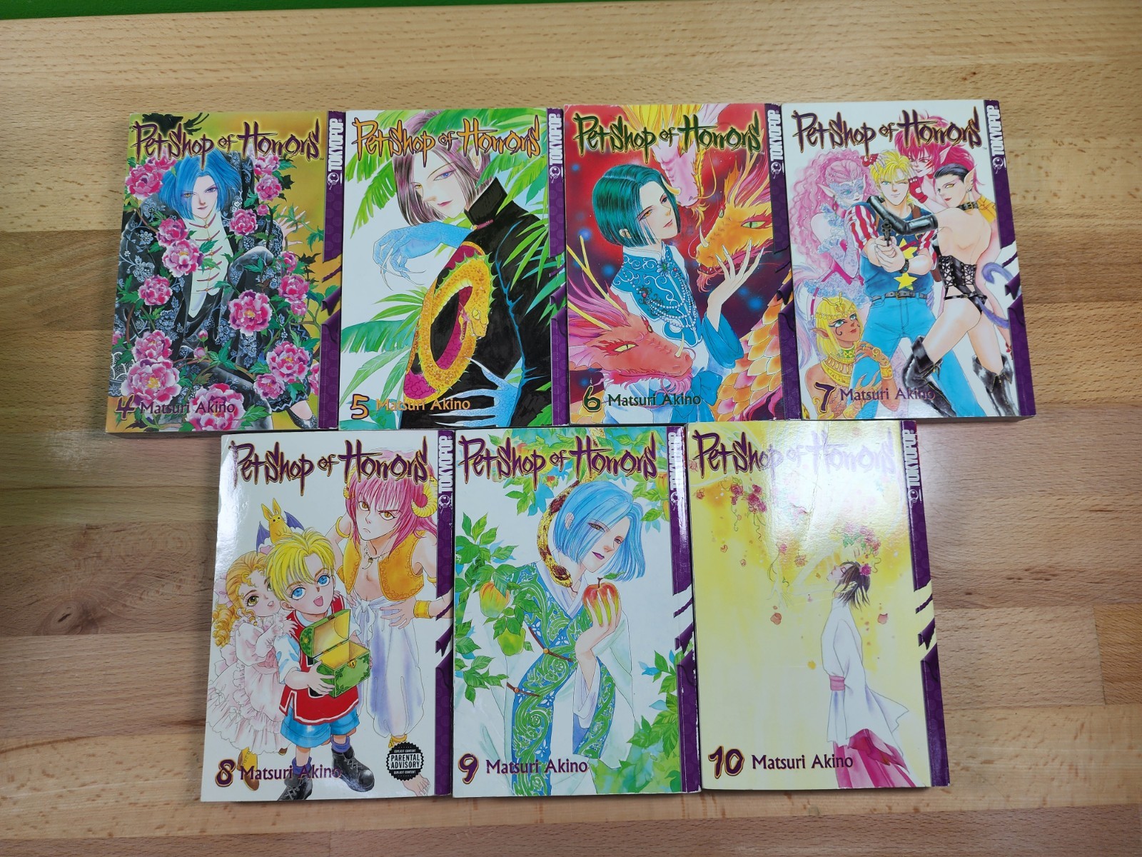 Pet Shop of Horrors Volume 4-10 Serie Originale Manga Matsuri Akino Tokyopop 