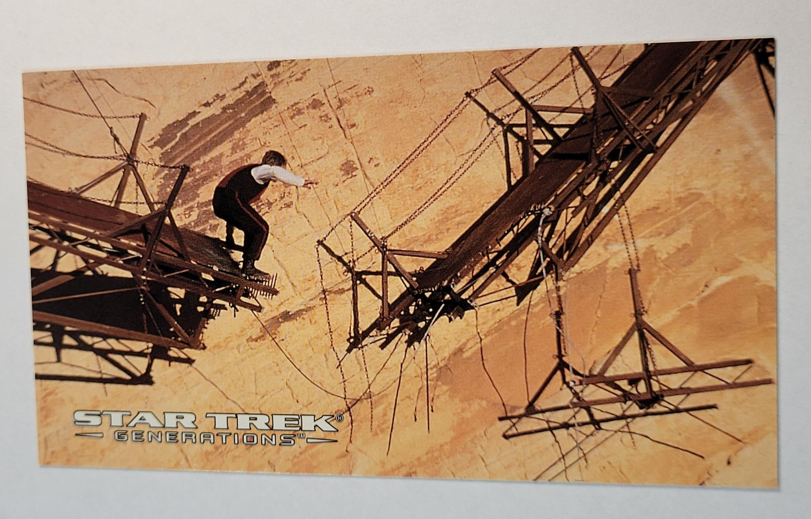 Carta SkyBox Star Trek Generazioni Secondi Tesi 1994 53 Capitano Kirk Film